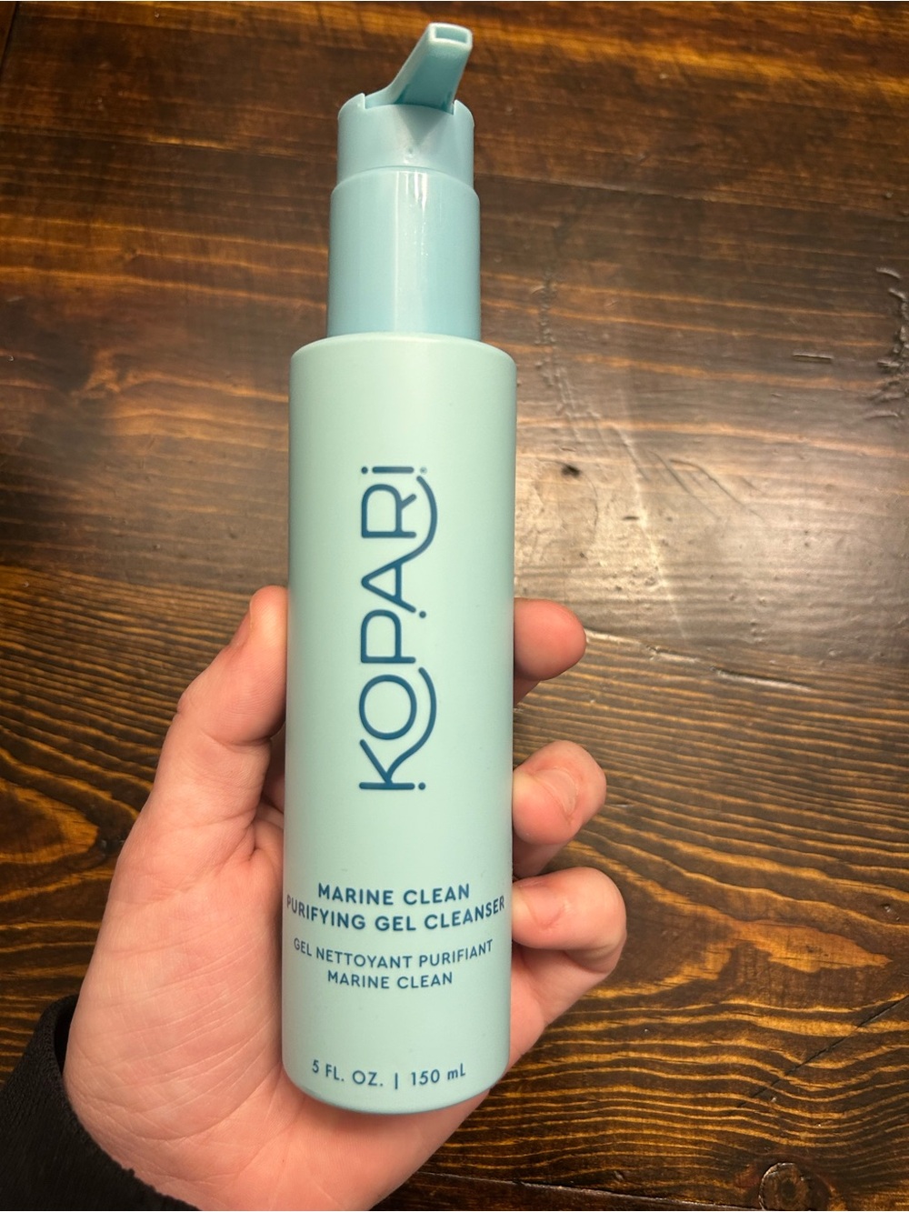 NEW Kopari Marine Clean Purifying Gel Cleanser - Aqua Blue